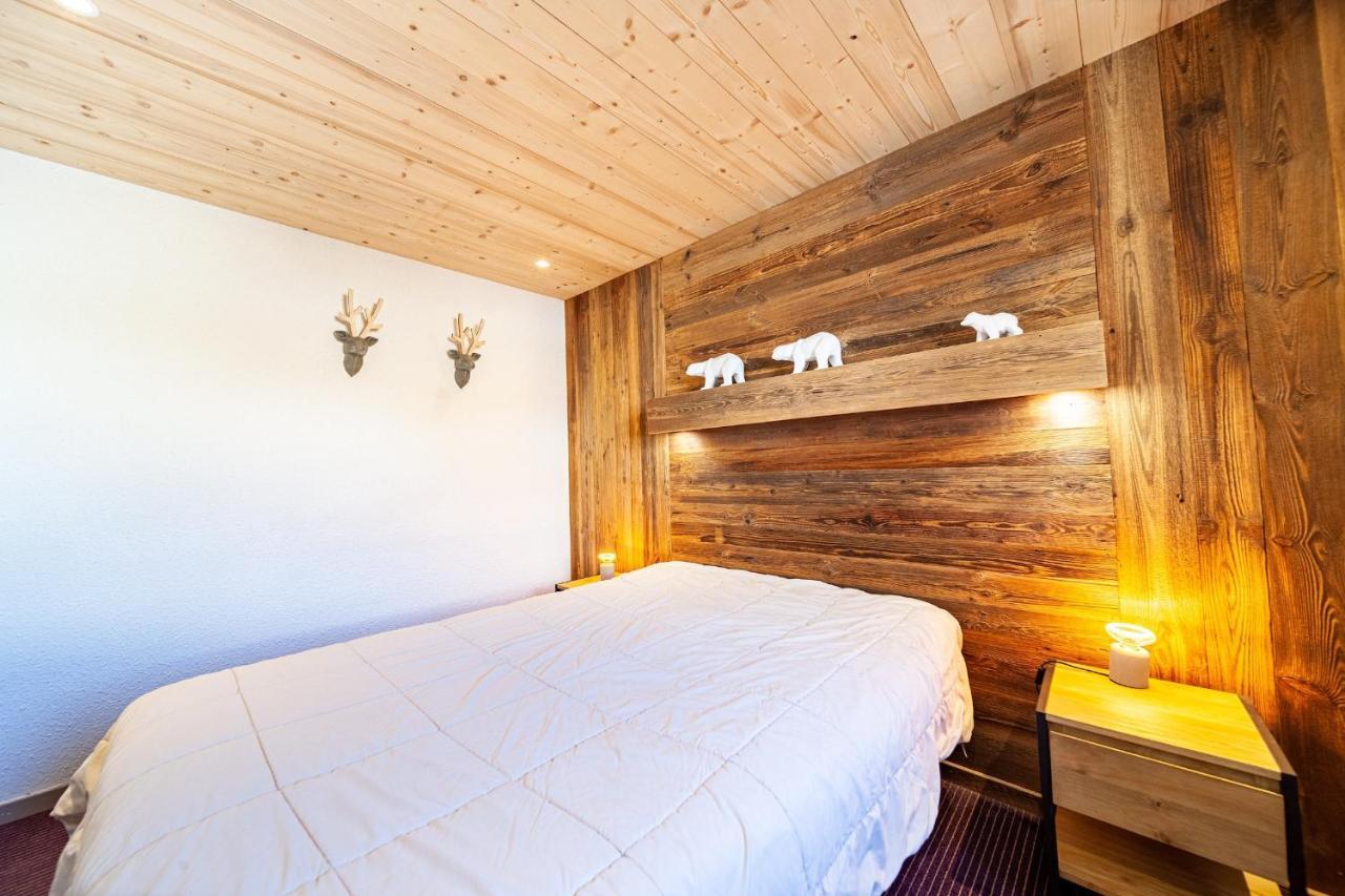 Appartement Pour 5 - Residence Avec Piscine Et Spa Huez Kültér fotó