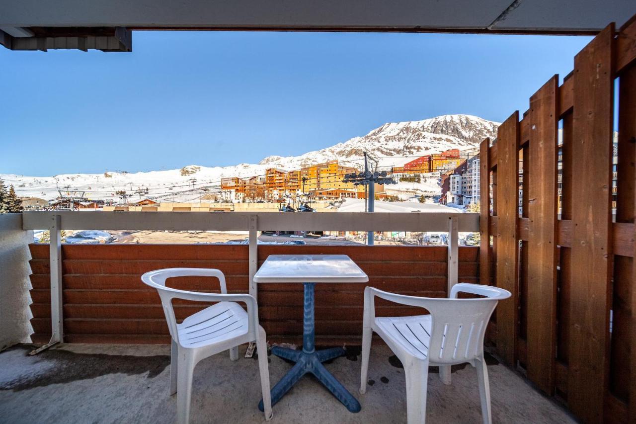 Appartement Pour 5 - Residence Avec Piscine Et Spa Huez Kültér fotó